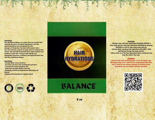 Hair Hydrations Balance